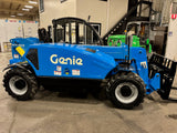 2022 GENIE GTH5519 5500 LB DIESEL TELESCOPIC FORKLIFT TELEHANDLER PNEUMATIC 4WD ENCLOSED HEATED CAB 311 HOURS STOCK # BF9459159-BUF