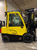 2021 HYSTER H60FT 6000 LB DIESEL FORKLIFT SIDE SHIFTER PNEUMATIC 91/182" 3 STAGE MAST ENCLOSED HEATED CAB DIESEL 794 HOURS STOCK # BF9164129-BUF - United Lift LLC