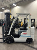 2017 NISSAN/UNICARRIER MCP1F2A25LV 5000 LB LP GAS FORKLIFT CUSHION 83/187 3 STAGE MAST SIDE SHIFTER UNDER 1200 HOURS STOCK # BF9165319-BUF - United Lift Equipment LLC