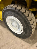 2016 YALE GLP120VX 12000 LB LP GAS FORKLIFT PNEUMATIC 92/163" 3 STAGE FULL FREE LIFT MAST SIDE SHIFTING FORK POSITIONER ENCLOSED CAB 1,214 HOURS STOCK # BF9388129-BUF - United Lift Equipment LLC