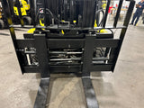 2016 YALE GLP120VX 12000 LB LP GAS FORKLIFT PNEUMATIC 92/163" 3 STAGE FULL FREE LIFT MAST SIDE SHIFTING FORK POSITIONER ENCLOSED CAB 1,214 HOURS STOCK # BF9388129-BUF - United Lift Equipment LLC