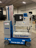 2018 GENIE GR20 PERSONAL RUNABOUT LIFT 20' REACH ELECTRIC 6 AVAILABLE UNDER 300 HOURS STOCK # BF959739-BUF - United Lift Equipment LLC