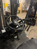 2019 TOYOTA 8FGCU35-BCS BOX CAR SPECIAL 8000 LB LP GAS FORKLIFT CUSHION 92/199" 3 STAGE MAST SIDE SHIFTER 1498 HOURS STOCK # BF9149479-BUF - United Lift LLC