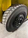 2017 HYSTER H230HD2 23000 LB CAPACITY DIESEL FORKLIFT DUAL DRIVE PNEUMATIC 175/213" 2 STAGE MAST SIDE SHIFTING FORK POSITIONER ENCLOSED HEATED CAB 48 FORKS 2,452 HOURS STOCK # BF9745179-BUF - United Lift LLC