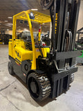 2020 HYSTER S135FT 13500 LB LP GAS FORKLIFT CUSHION 103/209" 3 STAGE MAST 4 WAY PLUMBING TO CARRIAGE OPTION SIDE SHIFTING FORK POSITIONER CAN BE INSTALLED 1239 HOURS STOCK # BF9243539-BUF - United Lift LLC