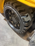 2021 CATERPILLAR GC40KSTR 8000 LB LP GAS FORKLIFT CUSHION 92/201" 3 STAGE MAST SIDE SHIFTER LOW HOURS STOCK # BF9137749-BUF