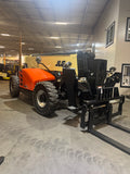 2016 JLG 1255 12000 LB DIESEL TELESCOPIC FORKLIFT TELEHANDLER SOLID AIR BOSS TIRES 4WD OUTRIGGERS CAB WITH HEAT & AC 1765 HOURS STOCK # BF9615139-BUF