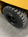2019 CATERPILLAR/MITSUBISHI FG30N 6000 LB LP GAS FORKLIFT PNEUMATIC 84/186" 3 STAGE MAST SIDE SHIFTING FORK POSITIONER 983 HOURS STOCK # BF9214539-BUF - United Lift Equipment LLC