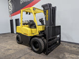 2019 HYSTER H80FT 8000 LB LP GAS FORKLIFT DUAL TIRE PNEUMATIC 90/185" 3 STAGE MAST SIDE SHIFTER DUAL TIRE ONLY 1593 HOURS STOCK # BF9349519-ILE - United Lift Equipment LLC