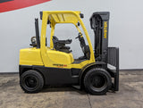 2019 HYSTER H80FT 8000 LB LP GAS FORKLIFT DUAL TIRE PNEUMATIC 90/185" 3 STAGE MAST SIDE SHIFTER DUAL TIRE ONLY 1593 HOURS STOCK # BF9349519-ILE - United Lift Equipment LLC