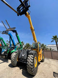 2011 DIECI HERCULES 160.10 36000 LB DIESEL TELESCOPIC FORKLIFT TELEHANDLER PNEUMATIC ENCLOSED CAB WITH HEAT AND AC 1020 HOURS 4WD STOCK # BF91412219-FELA - United Lift Equipment LLC