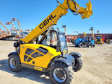 2024 GEHL RS5-19 5500 LB DIESEL TELESCOPIC FORKLIFT TELEHANDLER PNEUMATIC ENCLOSED CAB WITH HEAT AND AC AUXILIARY HYDRAULICS 4WD BRAND NEW STOCK # BF9835129-VAOH - United Lift Equipment LLC