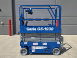 2017 GENIE GS1930 SCISSOR LIFT 19' REACH ELECTRIC STOCK 153 HOURS # BF955179-RIL