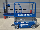 2017 GENIE GS1930 SCISSOR LIFT 19' REACH ELECTRIC STOCK 153 HOURS # BF955179-RIL