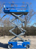 2014/2015 GENIE GS2032 SCISSOR LIFT 20' REACH ELECTRIC SMOOTH CUSHION TIRES STOCK # BF985139-RIL2