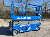 2014/2015 GENIE GS2032 SCISSOR LIFT 20' REACH ELECTRIC SMOOTH CUSHION TIRES STOCK # BF985139-RIL2