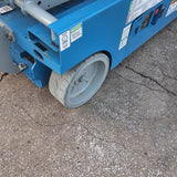 2015 GENIE GS3246 SCISSOR LIFT 32' REACH 24 VOLT ELECTRIC SMOOTH CUSHION TIRES 406 HOURS STOCK # BF992529-WIBFL