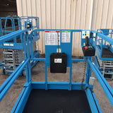 2015 GENIE GS3246 SCISSOR LIFT 32' REACH 24 VOLT ELECTRIC SMOOTH CUSHION TIRES 406 HOURS STOCK # BF993529-WIBFL