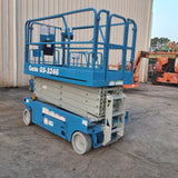 2015 GENIE GS3246 SCISSOR LIFT 32' REACH 24 VOLT ELECTRIC SMOOTH CUSHION TIRES 406 HOURS STOCK # BF992529-WIBFL