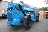 2019 GENIE GTH1056 10000 LB DIESEL TELESCOPIC FORKLIFT TELEHANDLER PNEUMATIC 4WD OUTRIGGERS OPEN CAB 2526 HOURS STOCK # BF9698059-NLE - United Lift LLC