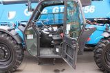 2024 GENIE GTH1256 12000 LB DIESEL TELESCOPIC FORKLIFT TELEHANDLER PNEUMATIC 4WD OUTRIGGERS ENCLOSED CAB WITH HEAT AND A/C 1240 HOURS STOCK # BF91390599-NLE - United Lift LLC