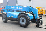 2016 GENIE GTH636 6000 LB DIESEL TELESCOPIC FORKLIFT TELEHANDLER PNEUMATIC 4WD CAB WITH HEAT AND AC 2272 HOURS STOCK # BF9542319-NLE