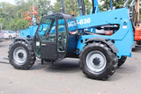 2016 GENIE GTH636 6000 LB DIESEL TELESCOPIC FORKLIFT TELEHANDLER PNEUMATIC 4WD CAB WITH HEAT AND AC 2272 HOURS STOCK # BF9542319-NLE