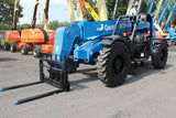 2017 GENIE GTH844 8000 LB DIESEL TELESCOPIC FORKLIFT TELEHANDLER PNEUMATIC 4WD AUXILIARY HYDRAULICS 2195 HOURS STOCK # BF9598129-NLE