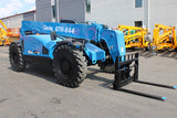 2017 GENIE GTH844 8000 LB DIESEL TELESCOPIC FORKLIFT TELEHANDLER PNEUMATIC 4WD AUXILIARY HYDRAULICS 2195 HOURS STOCK # BF9598129-NLE