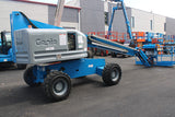 2018 GENIE S45 TELESCOPIC STRAIGHT BOOM LIFT AERIAL LIFT WITH JIB 45' REACH DIESEL 4WD 1762 HOURS STOCK # BF9449729-NLE