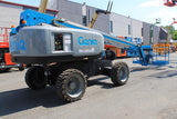 2018 GENIE S65 TELESCOPIC STRAIGHT BOOM LIFT AERIAL LIFT WITH JIB ARM 65' REACH DIESEL 4WD 1694 HOURS STOCK # BF9698229-NLE - United Lift Equipment LLC