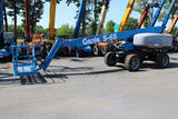 2018 GENIE S65 TELESCOPIC STRAIGHT BOOM LIFT AERIAL LIFT WITH JIB ARM 65' REACH DIESEL 4WD 1694 HOURS STOCK # BF9698229-NLE - United Lift Equipment LLC