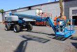 2018 GENIE S65 TELESCOPIC STRAIGHT BOOM LIFT AERIAL LIFT WITH JIB ARM 65' REACH DIESEL 4WD 1694 HOURS STOCK # BF9698229-NLE - United Lift Equipment LLC