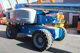 2016 GENIE S85 TELESCOPIC STRAIGHT BOOM LIFT AERIAL LIFT WITH JIB ARM 85' REACH DIESEL 4WD 2609 HOURS STOCK # BF9545159-NLE