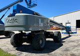 2014 GENIE S85 TELESCOPIC STRAIGHT BOOM LIFT AERIAL LIFT WITH JIB ARM 85' REACH DIESEL 4WD 2506 HOURS STOCK # BF9499539-WIB