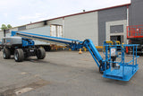 2019 GENIE S85XC TELESCOPIC STRAIGHT BOOM LIFT AERIAL LIFT WITH JIB ARM 85' REACH DIESEL 4WD 1740 HOURS STOCK # BF9897559-NLE