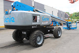 2019 GENIE S85XC TELESCOPIC STRAIGHT BOOM LIFT AERIAL LIFT WITH JIB ARM 85' REACH DIESEL 4WD 1740 HOURS STOCK # BF9897559-NLE