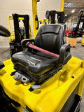 2018 HYSTER E50XN 5000 LB CAPACITY ELECTRIC CUSHION 94/218" 3 STAGE MAST SIDE SHIFTING FORK POSITIONER STOCK # BF9145449-BUF - United Lift Equipment LLC