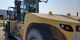 2014 HYSTER H700 70000 LB CAPACITY DIESEL FORKLIFT PNEUMATIC 172" 2 STAGE MAST SIDE SHIFTING FORK POSITIONER CAB WITH HEAT AND A/C 11180 HOURS STOCK # BF92591729-LJTX