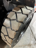2023 TOYOTA 8FGU25 5000 LB LP GAS FORKLIFT PNEUMATIC 85/187" 3 STAGE MAST SIDE SHIFTER 732 HOURS STOCK # BF9194529-BUF