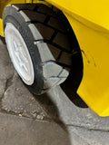 2024 YALE GLC060VX 6000 LB LP GAS FORKLIFT CUSHION 97/211" 3 STAGE MAST SIDE SHIFTER 721 HOURS STOCK # BF9117879-BUF
