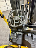 2022 HYSTER S80FT-BCS 8000 LB LP GAS FORKLIFT SMOOTH CUSHION 98/213" 3 STAGE MAST SIDE SHIFTING FORK POSITIONER 987 HOURS STOCK # BF9123539-ILE