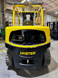2020 HYSTER H110FT 11000 LB DIESEL FORKLIFT PNEUMATIC 94/185" 3 STAGE MAST 1472 HOURS SIDE SHIFTING FORK POSITIONER STOCK # BF9191839-BUF