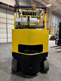 2022 HYSTER S80FT-BCS 8000 LB LP GAS FORKLIFT SMOOTH CUSHION 98/213" 3 STAGE MAST SIDE SHIFTING FORK POSITIONER 987 HOURS STOCK # BF9123539-ILE