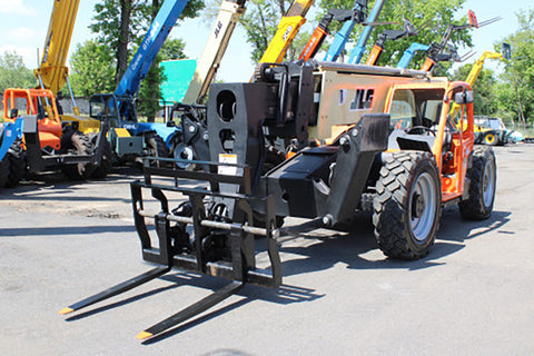 2016 JLG 1255 12000 LB DIESEL TELESCOPIC FORKLIFT TELEHANDLER PNEUMATIC 4WD OUTRIGGERS 3274 HOURS STOCK # BF9948129-NLE