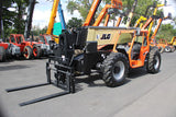 2019 JLG 1255 12000 LB DIESEL TELESCOPIC FORKLIFT TELEHANDLER PNEUMATIC OPEN CAB OUTRIGGERS 4WD 2193 HOURS STOCK # BF9978379-NLE - United Lift LLC