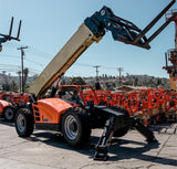 2023 JLG 1255 12000 LB DIESEL TELESCOPIC FORKLIFT TELEHANDLER PNEUMATIC OUTRIGGERS OPEN CAB 4WD BRAND NEW STOCK # BF92051180-AARCA - United Lift Equipment LLC