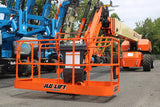 2016 JLG 1350SJP TELESCOPIC STRAIGHT BOOM LIFT AERIAL LIFT 135' REACH WITH JIB ARM DIESEL 4WD 2714 HOURS STOCK # BF9879529-NLE