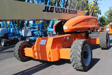 2018 JLG 1350SJP FACTORY RECONDITIONED DIESEL PNEUMATIC BOOM LIFT STRAIGHT WITH JIB 1997 HOURS STK# BF9978559-NLE