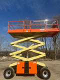 2018 JLG 330LRT SCISSOR LIFT 33' REACH DIESEL ROUGH TERRAIN 4WD 994 HOURS STOCK # BF9285149-RIL2 - United Lift LLC